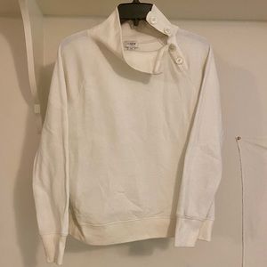 J. Crew Button Up Sweatshirt
